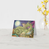 CARTE FAMILLE DRAGON NEXT GENERATION WHIMSY IMAGINAIRE B (Fleur jaune)