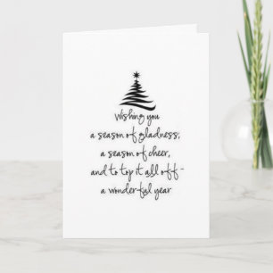 CARTE FAMILLE ET AMI "SONT SI CHERS" À NOËL