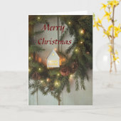 CARTE FAMILLE ET AMI "SONT SI CHERS" À NOËL (Fleur jaune)