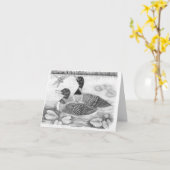 Carte Famille Loon (Fleur jaune)