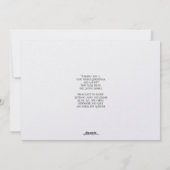 Carte famille maison de Noël Appartement (Dos)