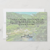 Carte famille Merci Vallarta River South 0366 Cart (Dos)