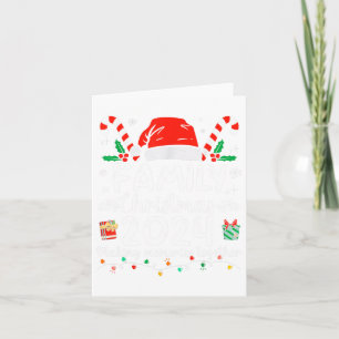 Carte Famille Noël 2024 Equipe Correspondante Père Noël 