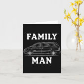 Carte Family Man Minivan Humor For Proud Dad Life Fans C (Fleur jaune)