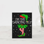 Carte Family Matching Women Girls I'm The Dancing Elf Ch (Devant)