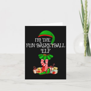 Carte Family Matching Women Girls The Fun Basketball Elf