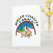 Carte Fanatique de montagnes russes (Fleur jaune)