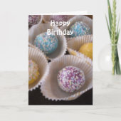 Carte Fancy Sweets Design d'anniversaire (Devant)