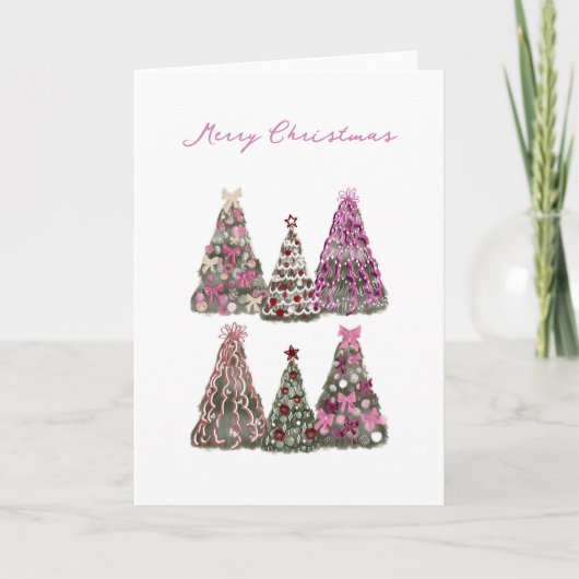 Carte Fancy trees Card  (Devant)