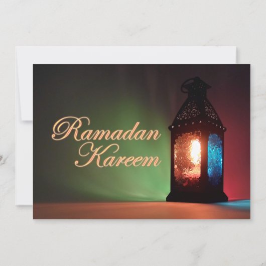 Carte Fanous Ramadan (Devant)