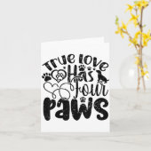 Carte Fans Of Pet-related Animals Shelters Donors  (Fleur jaune)