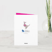 Carte fantaisie de valentines de coeurs de (Dos)