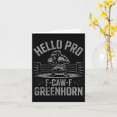 Carte Fantaisie F Caw F Boxe Crow (Fleur jaune)