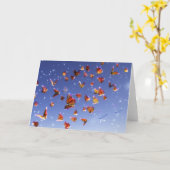 Carte Fantasia été (Fleur jaune)