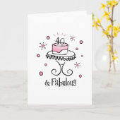 Carte Fantastique 40 (Fleur jaune)