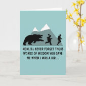 Carte Fantastique anniversaire de maman (Fleur jaune)