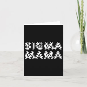Carte Fantastique Fête des mères Sigma Mama