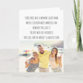 Carte Fantastique Mum Limerick Mondes Le Plus Grand Fils (Devant)