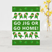 Carte Fantastique Saint Patrick's Day (Fleur jaune)