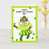 Carte Fantastique Saint Patrick's Day (Fleur jaune)