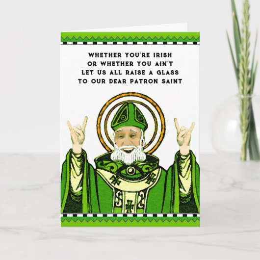 Carte Fantastique Saint Patrick's Day (Devant)