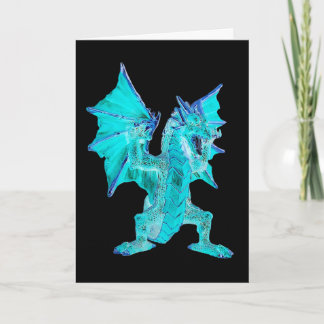 Carte Fantasy Aqua Dragon  Card