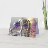 Carte Fantasy "Salut, Hello !" (Dos)