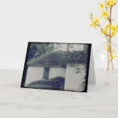 Carte Fantôme dans la fenêtre (Fleur jaune)