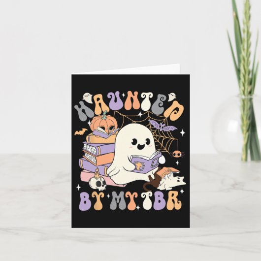 Carte Fantôme de costume Halloween (Devant)