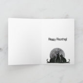 Carte fantôme de dame par maison hantée (Intérieur)