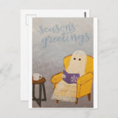 Carte Fantôme de Noël de l'esprit de Noël (Devant / Derrière)