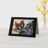 Carte fantôme de poney (Fleur jaune)