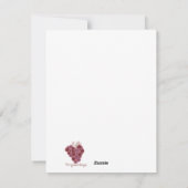 Carte fantôme d'Halloween (Dos)