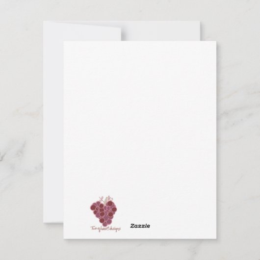 Carte fantôme d'Halloween (Dos)