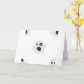 Carte fantôme émoji (Fleur jaune)