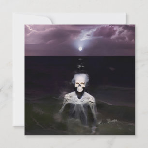 Carte Fantôme en mer - Peinture à l'huile