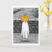 Carte fantôme flottante (Fleur jaune)