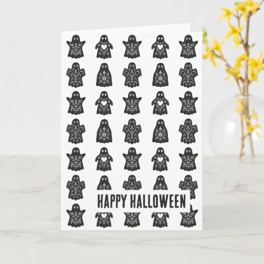 Carte Fantômes  (Fleur jaune)