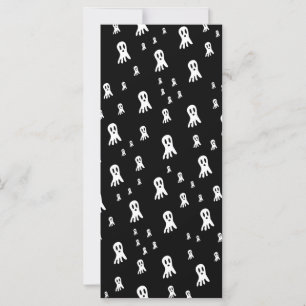 Carte Fantômes d'Halloween foncé
