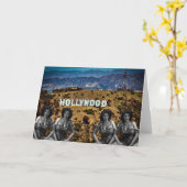 Carte Fantômes d'Hollywood (Fleur jaune)