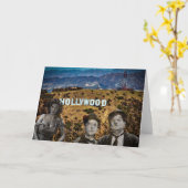 Carte Fantômes d'Hollywood (Fleur jaune)