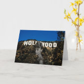 Carte Fantômes d'Hollywood (Fleur jaune)