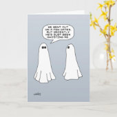 Carte Fantômes - Saint-Valentin. (Fleur jaune)