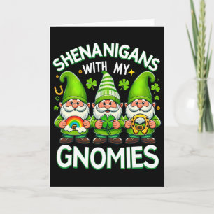 Carte Farces Avec Mes Gnomes Gnomes Saint-Patrick