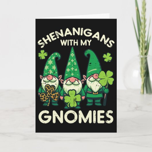 Carte Farces de lutins de la Saint-Patrick avec hommes G (Devant)