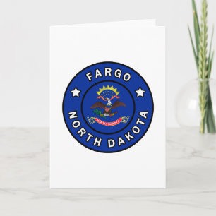 Carte Fargo Dakota du Nord