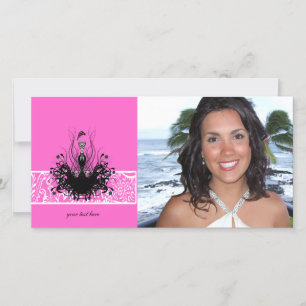 Carte Fashion Diva Invitations, Flyers et Stickers