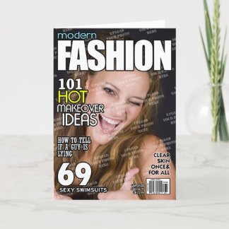 Carte Fashion Personalized Magazine Cover