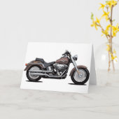 Carte Fat Boy (Fleur jaune)