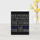 Carte Fate Whispers Au Guerrier Vous Ne Pouvez Pas Résis (Fleur jaune)